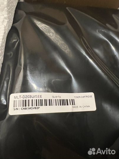 Картридж лазерный Samsung MLT-D203U SU917A Black