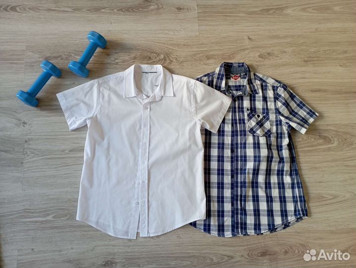 Рубашки школьные 11-12 лет