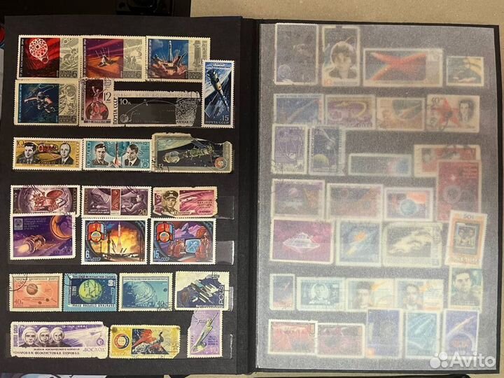 2 альбома старых марок