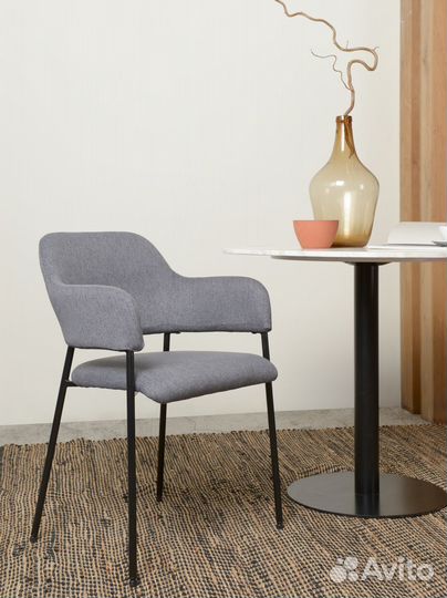 Стул Bergenson Bjorn Wendy, рогожка, темно-серый