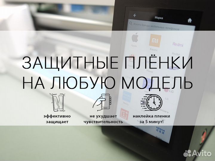 Бронирование/Обтяжка телефона гидрогелевой защитой