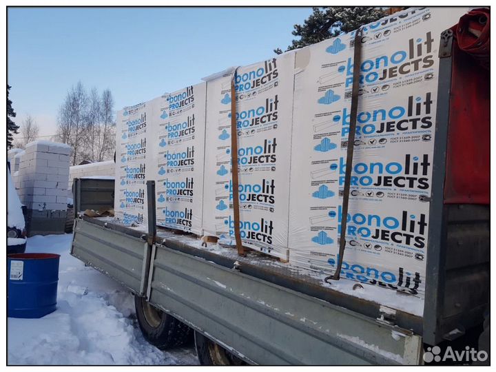 Пеноблоки газобетон Бонолит