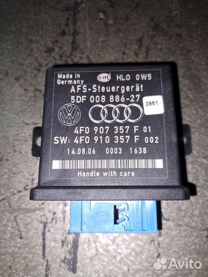 Блок управления корректора фар ауди а6 с6