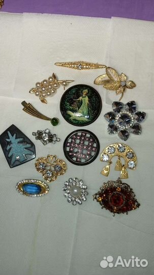 Броши СССР, Чехословакии, красота