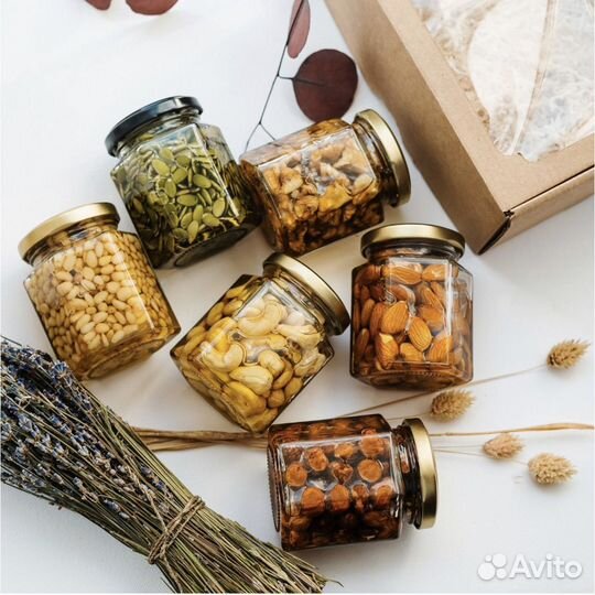 Орехи в натуральном меду