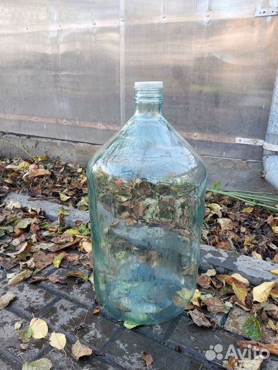 Бутыль стеклянная 10 20 литров
