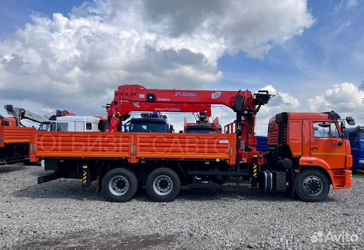 КамАЗ 65115-3094-48 с КМУ, 2023