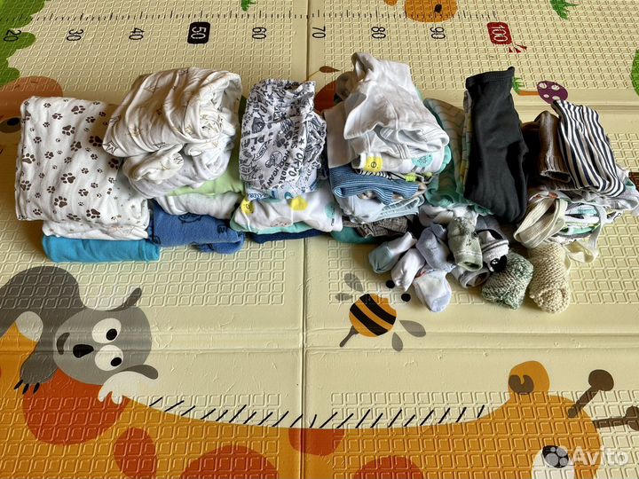 Одежда пакетом для мальчика 56-62