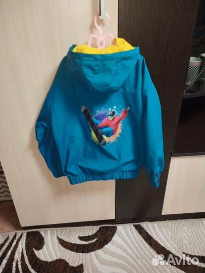 Ветровка детская на мальчика 128
