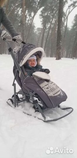 Детские санки - коляска2 в 1