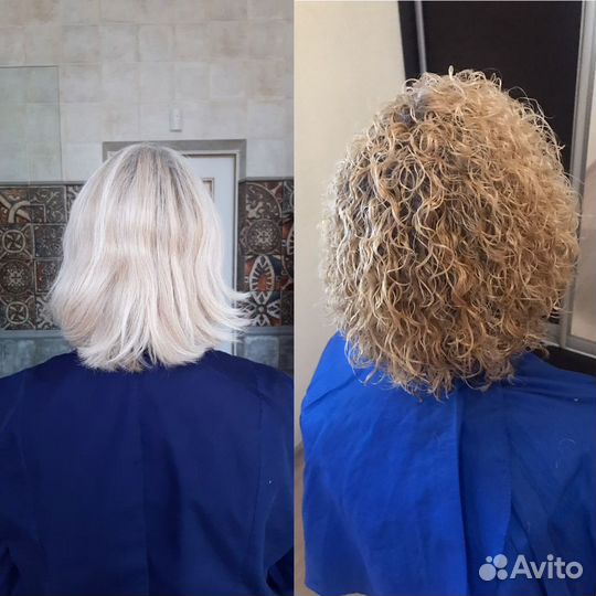 Биозавивка,Стрижки, Полировка волос насадкой