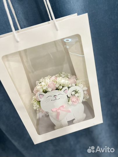 Букет из мыльных роз