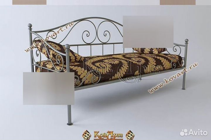 Диваны кованые. Диван кованый. ART: M284