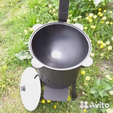 Казан чугунный 12 литров новый