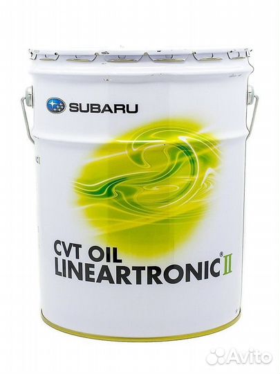 Трансмисcионное масло subaru CVT lineartronic I
