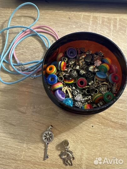 Набор для творчества бусины, шармы