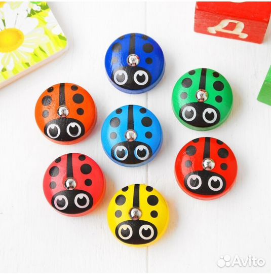 Деревянная магнитная рыбалка