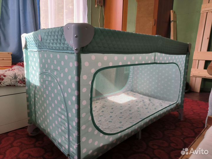 Кроватка манеж складная