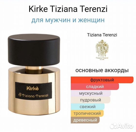 Духи мужские tiziana terenzi