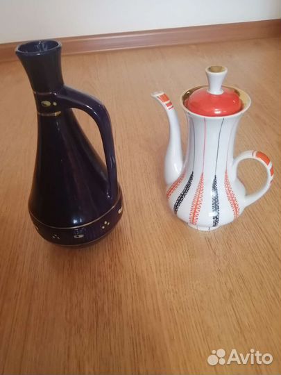 Красивые кувшины и графины новые и б/у