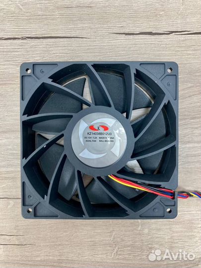 Вентилятор 140*140*38 для асик майнера