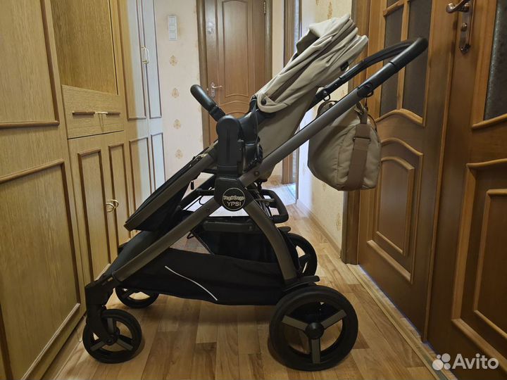 Коляска прогулочная peg-perego ypsi + аксессуары