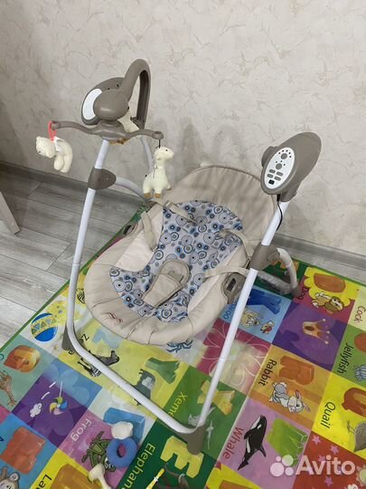 Детская электронная качель geburt SW102