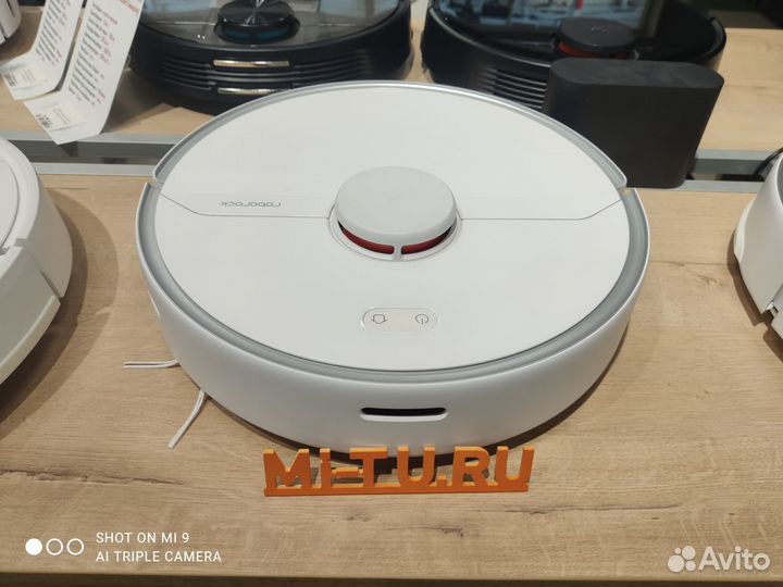 Робот пылесос Xiaomi Roborock S6 Pure Белый