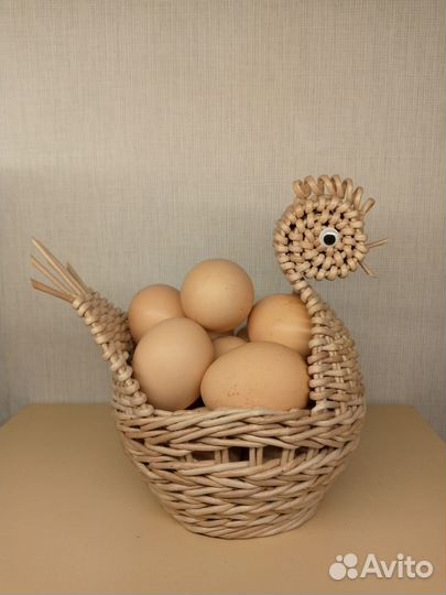 Плетеная курочка