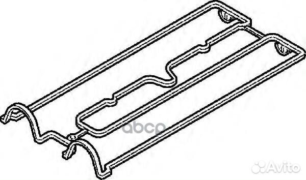 Прокладка крышки гбц 495770 Elring