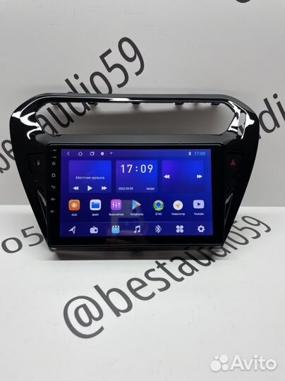 Магнитола Topway Peugeot 301 2012 2016