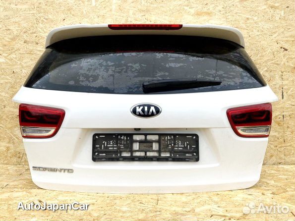 Задняя крышка багажника Киа Соренто Прайм дорест