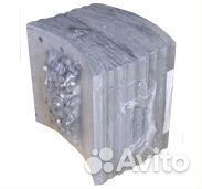 Накладка тормозная 180мм Lдуги187 толщина 1 (зтм)