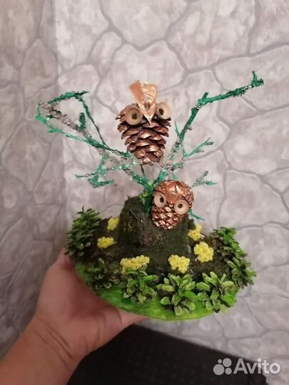 Поделки для сада и школы. Осень в лесу