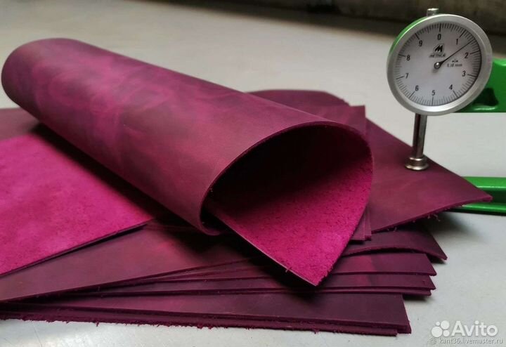 Натуральная кожа Крейзи хорс 1.4-1.6 мм