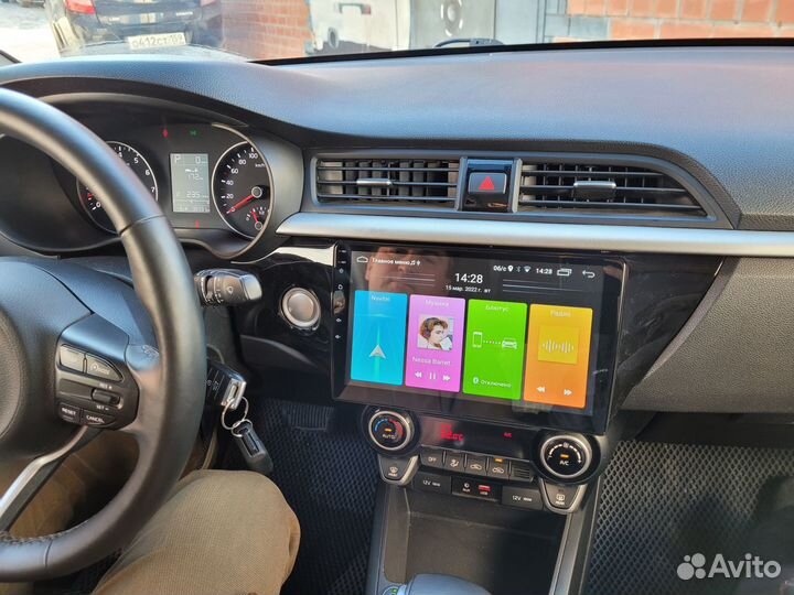 Android магнитола 10 Kia Rio 2017-2020, есть Teyes