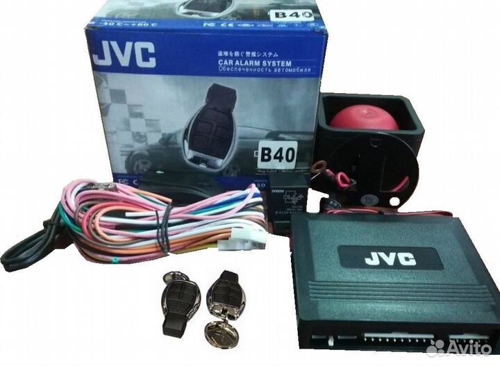 Новая атосигнализация JVC открыть/закрыть