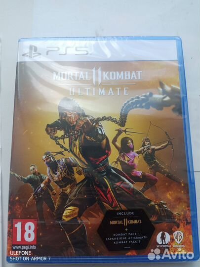 Mortal Kombat 11, диск PS5, новый