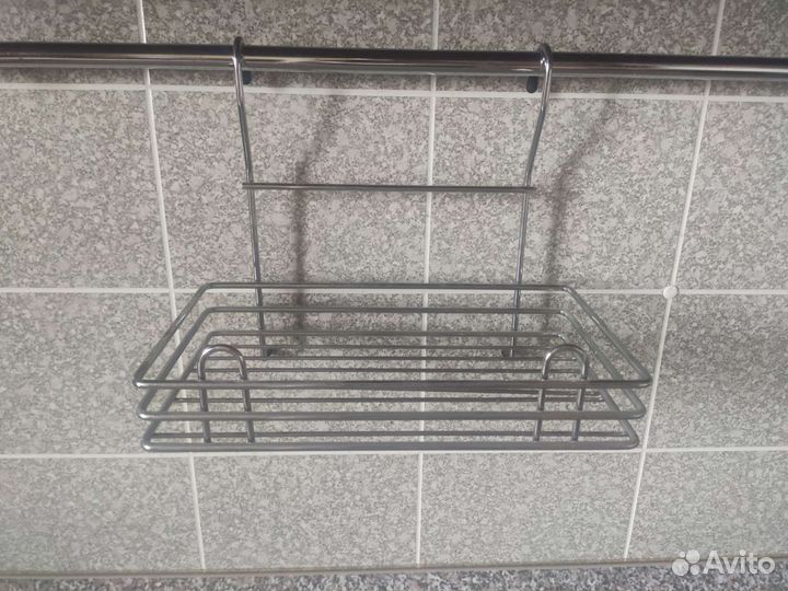 Штанга с навесной полкой, вешалка