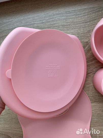 Набор силиконовой посуды для кормления