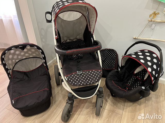 Коляска 3 в 1 Hauck Malibu XL