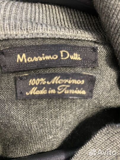 Джемпер мужской шерсть massimo dutti