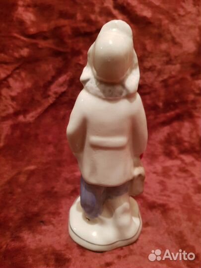 Мальчик. Школьник с портфелем. рар. лфз. Оригинал