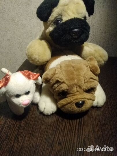 Мягкие игрушки собачки