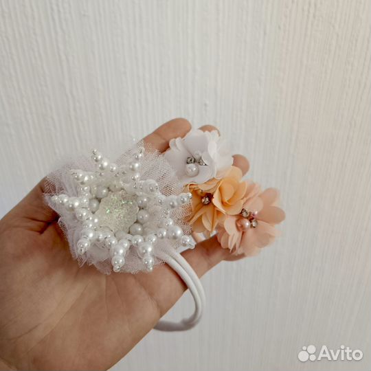 Ободок для волос ручной работы