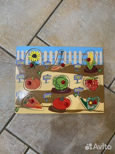 Развивающие деревянные игрушки