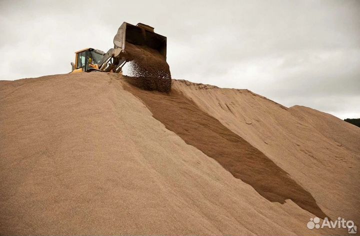 Песок карьерный