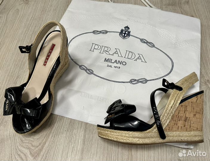 Босоножки prada (купл в Милане), оригинал, 37