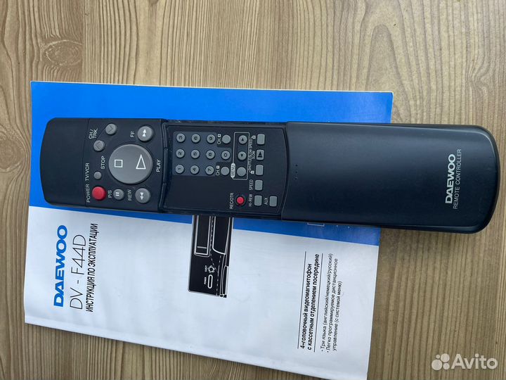 Видеомагнитофон daewoo Dv-F44D
