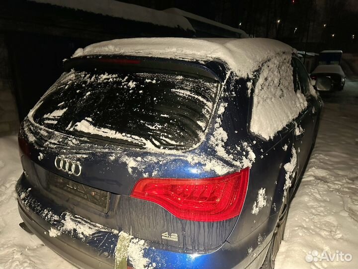 Крышка багажника audi Q7 4l (дорест)